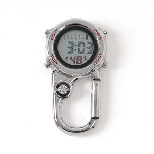 [HYIJ9HHM_4B]아웃도어 카라비너 스포츠 시계(레드)