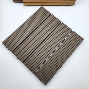 [BZJKQBSV_4B]조립식 우드st 다크브라운 데크타일