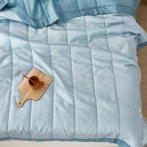 [HYIJPZCZ_4B]모나코 누빔이불 침구 KK 블루