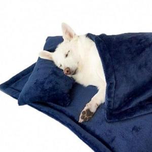 [BZJL7EXZ_4C]보온 담요 세트 하우스 이불 베개 강아지