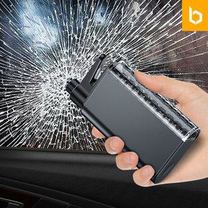 유즈비 차량용 비상탈출 망치 LED 비상등 랜턴 안전벨트 절단 자동차 유리 깨기