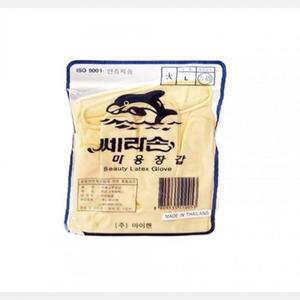 (set)쎄라손미용장갑(대) 10개