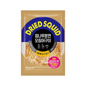 정화 참나무훈연 오징어구이 술안주간식 48g x 6개