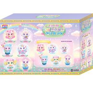 무[캐치티니핑] 슈팅스타 캐치티니핑 요정프린세스 랜덤 피규어 6종세트 1박스