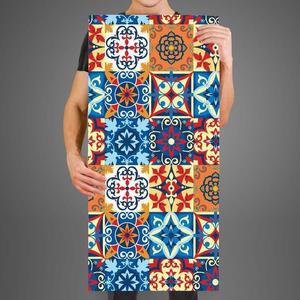 [KGPQX9D7_4B]조각벽지 타일패턴 패브릭 뮤럴벽지 월페이퍼