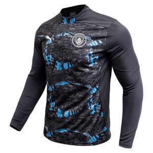 푸마 맨체스터 시티 프리매치 1/4 짚 탑 긴팔저지(77915674)