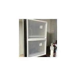 아이리스 코리아 플라스틱 투명 서랍장 수납장 수비르 중형L