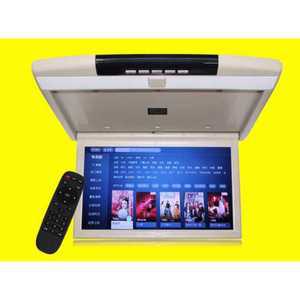 자동차 천장 모니터 뒷좌석 장착형 캠핑카 접이식 카니발 차량용 차박