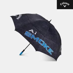 2024 캘러웨이 더블 캐노피 Ai SMOKE 골프우산 블랙카본  68인치
