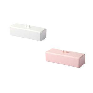 한반도 3칸 뚜껑형 화장솜 면봉통(WFGPMG3)