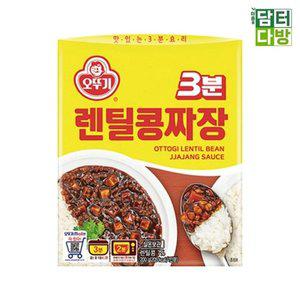 오뚜기 3분 렌틸콩짜장 200g X 12개 (WFFTFDN)