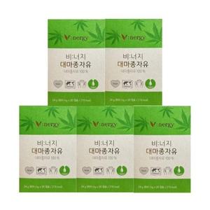 [영양친구]비너지대마종자유800mgx30캡슐5박스
