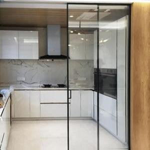 중문 도어 현관 슬라이딩 3연동 미닫이 DIY 시공 설치