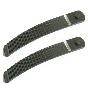 스노우 보드 왁싱 왁스 스키 다리미 스노우보드 신발용 발목 사다리 스트랩 바인딩 부품 블랙 한 쌍 길이 1