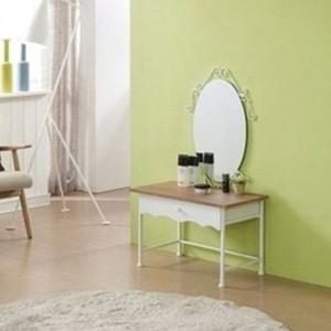 리젠가구 메이미 철재 좌식 화장대+거울 입식화장대 의자화장대세트 접이식화장대 멀티화장대