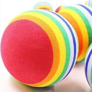 [베프몰]연습용 QADMZRGC 10P 실내 골프용품 스펀지 골프공