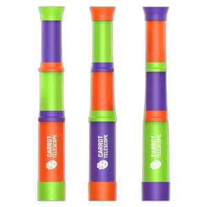 3개 접이식 망원경 과학 장난감 단안 8배율 HD 고화질