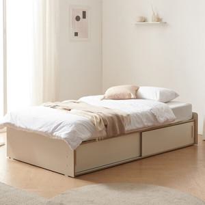 아이앤 프레아 무헤드 슬라이딩 수납 침대프레임 Q