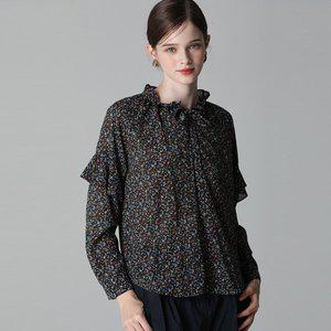 [리스트]궁전 플라워 프린트 러플 블라우스  택가격 128000원 _P329454091