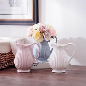 [써니 생활] 인테리어 감성 도자기 오브제 화병 꽃병