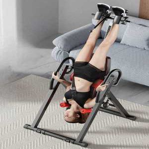 거꾸리 스트레칭 머신 홈트 허리 디스크 교정 혈액순환