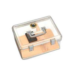 시가휴미더 시가케이스 삼나무 휴대용 케이스 습도조절