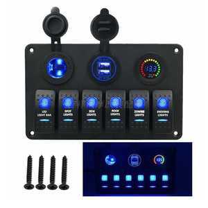 캠핑카 전기 컨트롤 전기판넬 전원 컨트롤박스 스위치