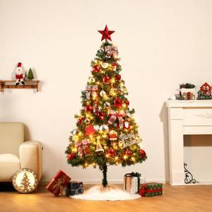 스카치 트리 풀세트 180cm 해피즈 성탄트리(전구포함)