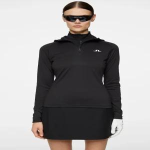 제이린드버그 여성용 져지 긴팔 쿼터 지퍼 후드 2025 스포츠 골프웨어 AGNES