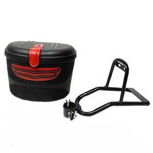 전동 킥보드 바구니 짐받이 보관함 안장 전면 배달가방