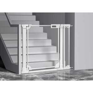 강아지 안전문 투명 울타리 고양이 출입문 게이트