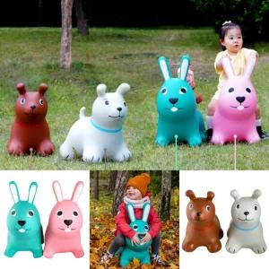 캐스B 스포츠 점핑 4종세트 점핑볼 호핑볼 버니 퍼피 말타기 콩콩놀이 토끼 강아지 유아