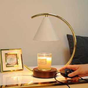 캔들 램프 타이머 분위기등 스탠드 촛불 220V 골드 블랙