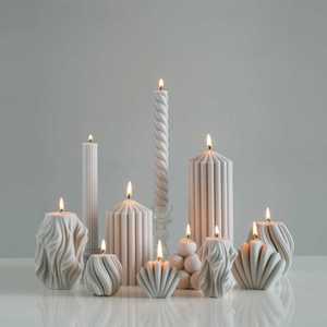 양초 틀 몰드 22종 DIY 아로마 메이커 금형 모형 캔들메이커