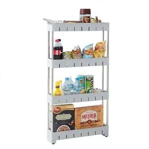 [셀러허브 패션][JHQPP34R_4B]CS 4단 PT104 틈새선반 라이트그레이