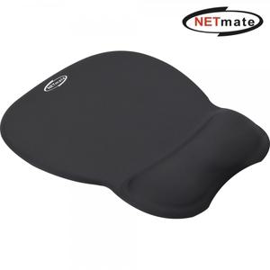 넷메이트 NM-WMP05 손목보호 마우스 젤 패드(205x245x24mm) 고탄성 라이크라 원단 미끄럼방지 바닥면