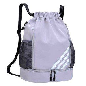 농구공가방 백팩 스포츠 그레이 공가방 볼망 볼가방 (WFGYONF)