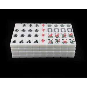 휴대용 마작패 보드게임 리치 마작 세트 여행 30mm