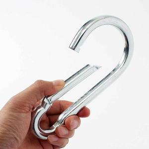 [BZJL0DF9_4B]2p 대형 카라비너 고리 등산카라비너