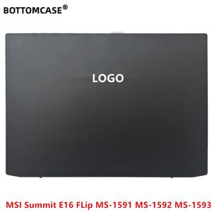 LCD 뒷면 커버 탑 케이스 MSI 서밋 E16 플립 MS-1591 MS-1592 MS-1593 블랙 591D211