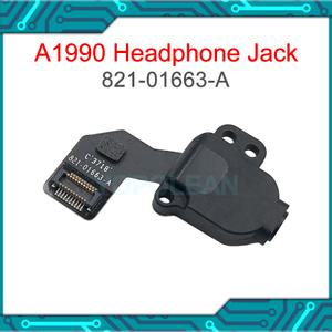 오디오 헤드폰 잭 플렉스 케이블 커넥터 호환 맥북 프로 15 인치 A1990 2018 2019 년용 821-01663-A