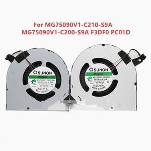 델 MG75090V1-C210-S9A MG75090V1-C200-S9A F3DF0 PC01D노트북 CPU 냉각 FAN