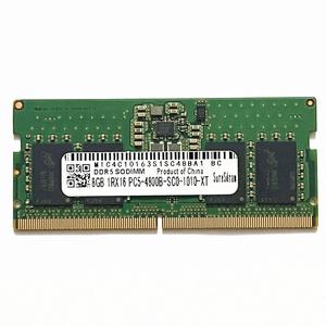 DDR5 SODIMM RAM 노트북 메모리 8GB 1RX16 PC5-4800B-SC0-1010-XT 4800MHz
