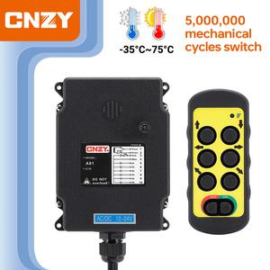 A600 6 버튼 단일 속도 차량 뒷문 리프팅 유압 제어 크레인 호이스트 기중기 산업용 라디오 원격 리모컨 스