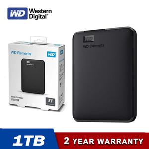 Western Digital Element 휴대용 외장형 하드 드라이브 WD 1TB 2TB 4TB HDD USB 3.0 데스크탑 노트북