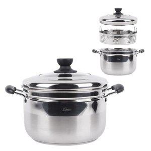 스팀쿠커 인덕션 스텐 만두 26 고구마 찜냄비 찜통 찜 (WFH17NP)