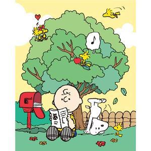 [JHQS8I21_4B]DIY 그리기 페인팅 스누피 LOVE LETTER 40X50