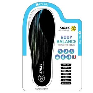 시다스 바디 밸런스 인솔 1쌍 Large