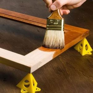 도색용 받침심플대 페인트 스탠드 페인트콘 삼각 10P