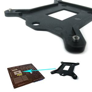 LGA 1150 1155 1156 PC 플라스틱 백 플레이트 CPU 쿨러 브래킷 방열판 백플레인